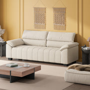 82.7" Sofa, Comfy Sofa Couch with Deep Seats,Beige