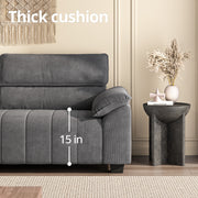82.7" Sofa, Comfy Sofa Couch with Deep Seats,Grey