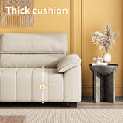 82.7" Sofa, Comfy Sofa Couch with Deep Seats,Beige