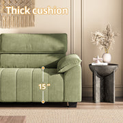 82.7" Sofa, Comfy Sofa Couch with Deep Seats,Green