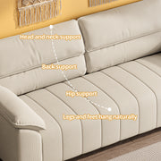82.7" Sofa, Comfy Sofa Couch with Deep Seats,Beige