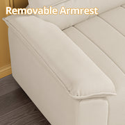 82.7" Sofa, Comfy Sofa Couch with Deep Seats,Beige