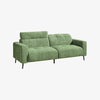 81" Oversized Loveseat Spring Cushion Sofas, Green Chenille