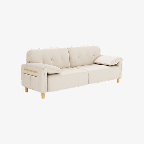 79" 2-Seater Modern Couch, Apartment Lounge,Beige