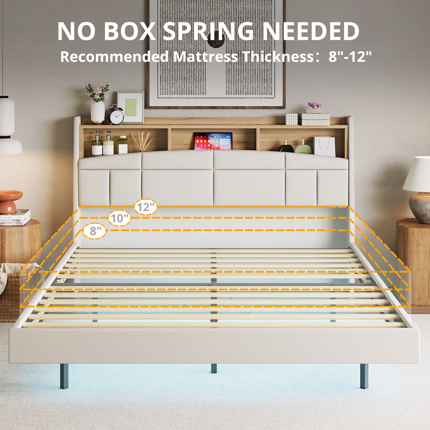 Floating Bed Frame
